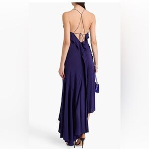 Victoria Beckham - asymmetric silk dress